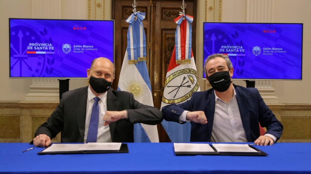 Acuerdo entre Perotti y Javkin