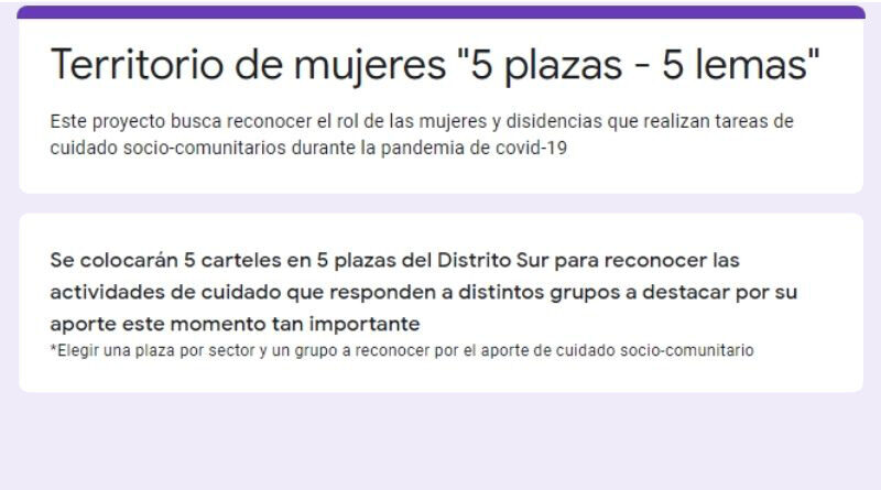 Territorio de mujeres