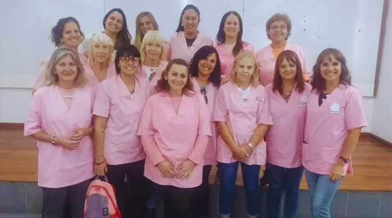 Voluntarias del Hospital Roque Sáenz Peña