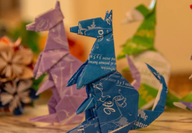 Inaugura la muestra “Me tomo 5 minutos y pliego un origami”