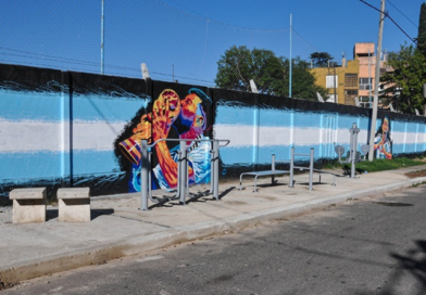 Nueva plaza de bolsillo con los campeones del mundo