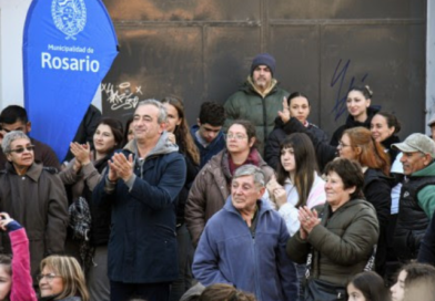 Se inauguró el pavimento definitivo en barrio La Guardia
