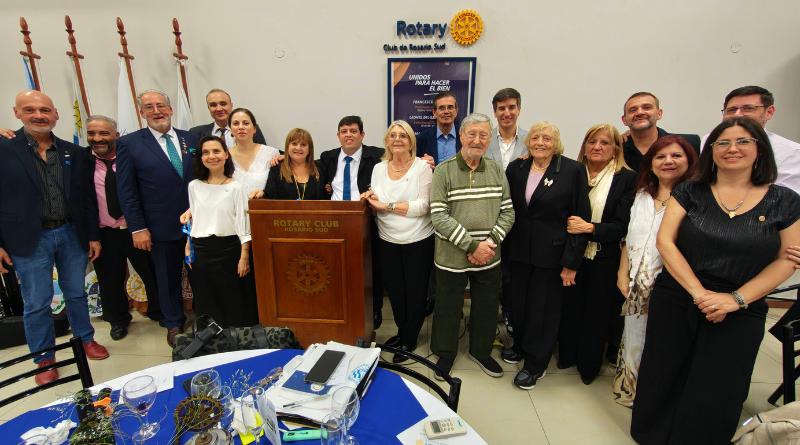 Rotary Club de Rosario Sud celebró sus 70 años de servicio a la comunidad